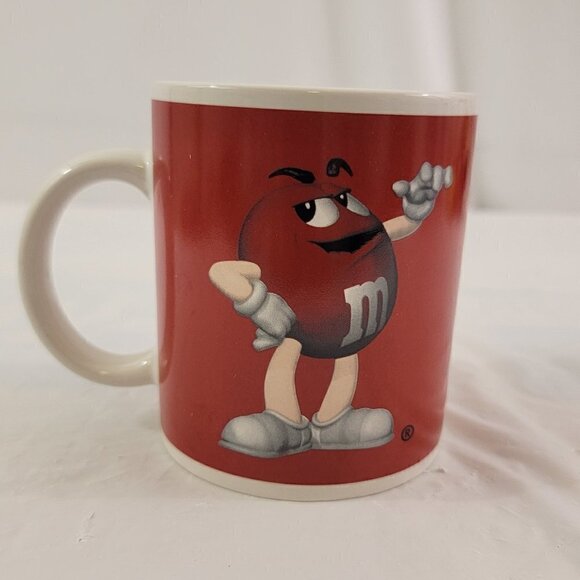 M&m's Mars Red Candy Character Collectible Ceramic Coffee Mug - Picture 8 of 12